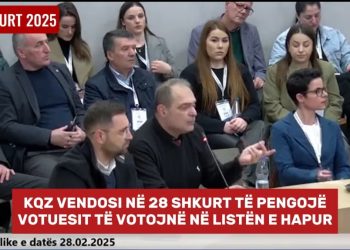 Efektiviteti i Listës së Hapur/ Seanca e shqyrtimit të ankesës në KAS, Goxhaj thirrje partive për pjesëmarrje