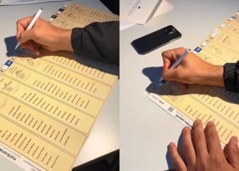 VIDEO/ Vota e diasporës, shqiptari i tregon gishtin e mesit PS-së