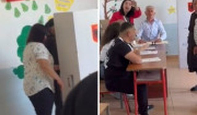 Votim familjar në në Berat/ Komisionerja përplaset me qytetarin: Kush voton dysh, do lajmëroj policinë, ik!