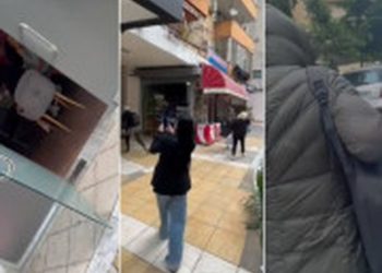 Me kapuç në kokë/ PD publikon videon e patronazhistëve që ikin me vrap