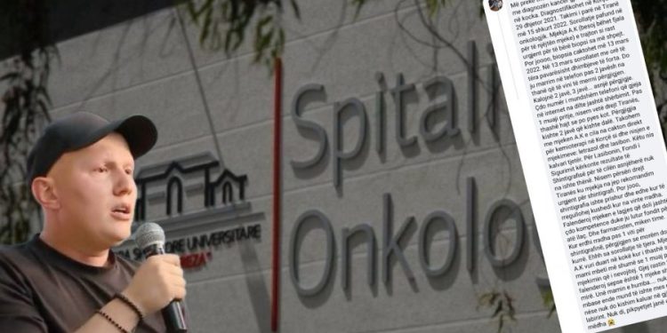 ‘Mjekja vuri duart në kokë…’/ Skandali tek Onkologjiku: Jo vetëm nga kanceri, nëna ime vdiq se nuk mori mjekim