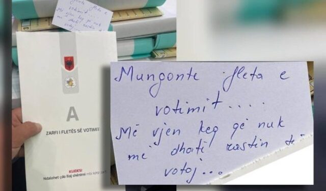 FOTO/ Vota e diasporës! Emigranti lë shënimin epik: Mungonte fleta e votimit