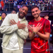Will Smith pozon krah futbollistit shqiptar duke bërë shqiponjën dykrenare