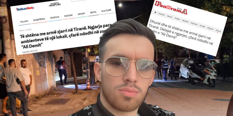 Të shtënat me armë zjarri në Tiranë, krye-menaxheri i lloto-ve Lendi Palaj i përfshirë në sherrin e dhunshëm; policia fsheh ngjarjen
