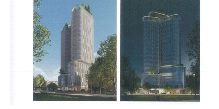 Kulla 19 kate e “Union Bank” devijon rrugën në hyrje të “Ali Demit” dhe uzurpon Shkollën “1 Maji”!