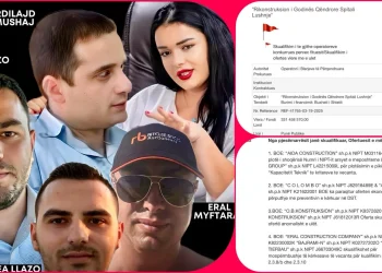 3.3 MLD lekë Anea e Aldi Llazit, Eral Myftarajt dhe Skerdilajd Memushajt duke s’kualifikuar 11 kompani – Tenderi i Arlinda Pogajt që mban erë korrupsioni