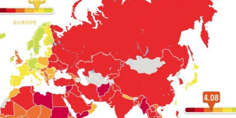 Të drejtat e punëtorëve në rënie, Shqipëria mes vendeve që kufizojnë të drejtën për grevë! Ja si renditet vendi ynë