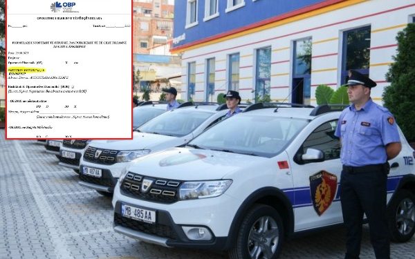 Tenderat për makinat e policisë, 33 dhe 34 mijë € për të marrë 1 makinë me qira për 4 vite