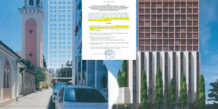 Manisë së kullave në Tiranë nuk i shpëtojnë as religjionet, kullë e re te “Rruga e Kavajës” nga Kisha Ortodokse