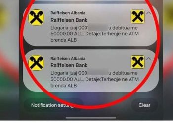Skemë mashtruese në emër të Raiffeisen Bank/ Qytetarit i vidhen 1 milion lekë pas një klikimi fatal!