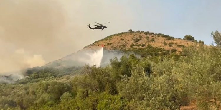 Rëndohet gjendja e 42-vjeçarit të lënduar nga zjarri në Delvinë
