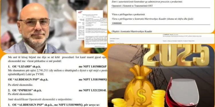Ja nga i gjente lekët Skerdi Drenova për të shpenzuar 70 mijë euro ditëlindje për sekseren e tij. Tenderi abuziv që do e dërgojë në SPAK