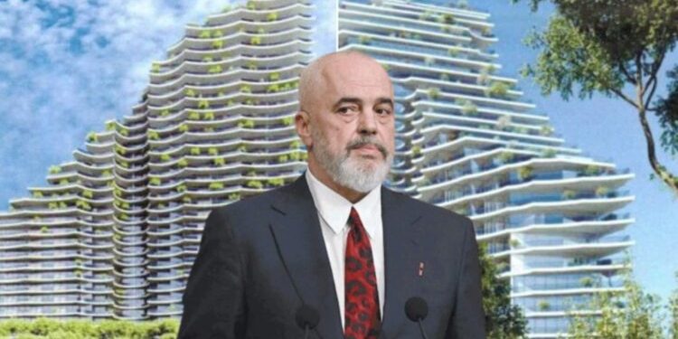 Rama “shpërblen” ndërtuesin Alban Bitraj, pas konfiskimit të 9 katëshit i jep leje për 30 katësh te Astiri!