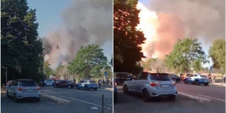 Romë/ Shpërthim i fuqishëm në pikën e karburantit, mbi 20 të lënduar (VIDEO)