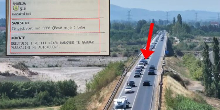 Kontrolle me dronë e radarë, policia: 423 pezullime lejesh drejtimi, mijëra gjoba për shkelësit