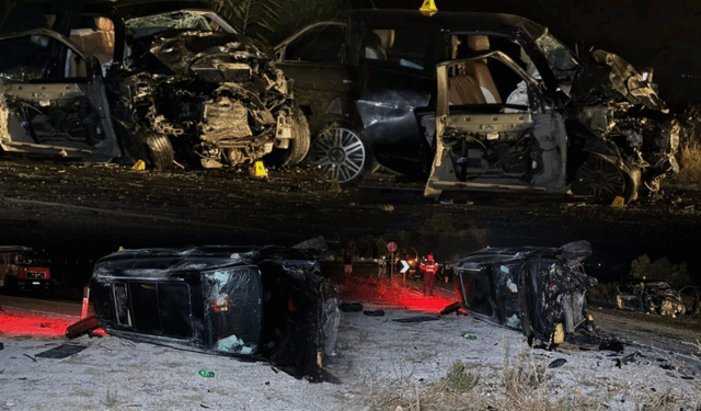 Foto/ ‘Audi’ i kthyer përmbys, pamje nga aksidenti tragjik në Sarandë ku humbën jetën dy motra