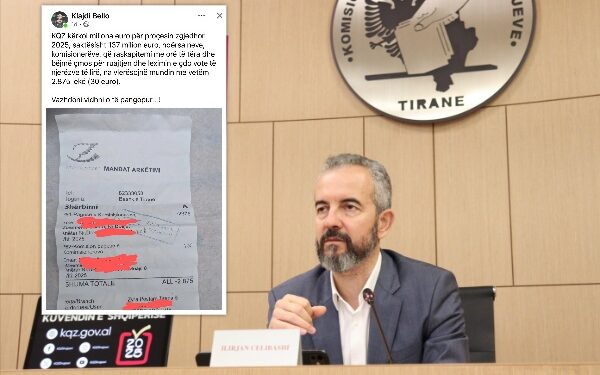 Komisionerët 30€, 137 mln € tenderime për Celibashin