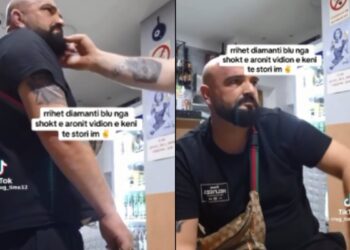 TikTok-eri “Diamandi blu” dhunohet live, detyrohet të kërkojë falje para kamerës/ VIDEO