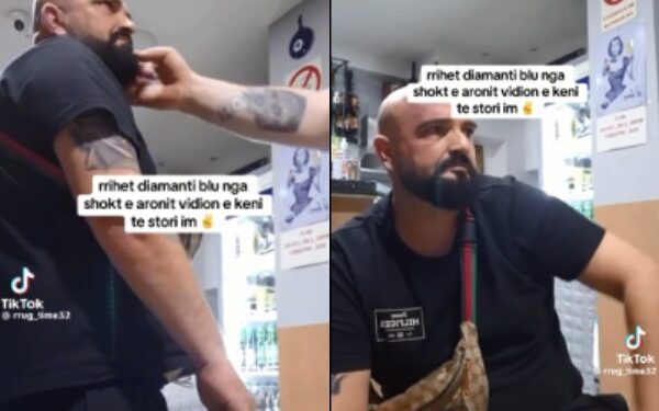 TikTok-eri “Diamandi blu” dhunohet live, detyrohet të kërkojë falje para kamerës/ VIDEO