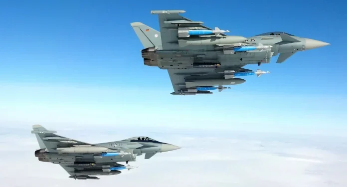 Pesë avionë luftarakë “Eurofighter” në Poloni për një periudhë disa javore