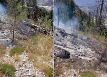 Sërish zjarr në Delvinë, flakët rrezikojnë pyllin në malin e Skërficës