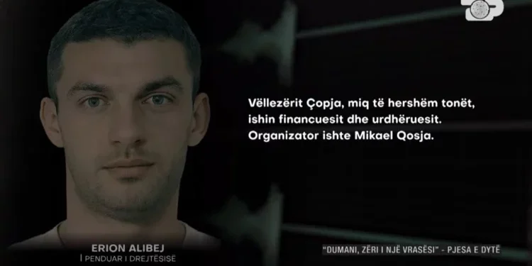 Erion Alibej: Kërkova ndihmë… nga vrasësi i vëllait, nuk e dija se ma ekzekutuan miqtë tanë