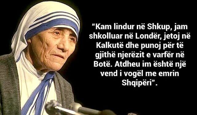 5 shtatori, Dita e Shenjtërimit të Nënë Terezës