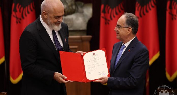 Presidenti Begaj mandaton Ramën për formimin e qeverisë së re