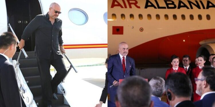 “Air Albania”/ Krenarisë së Ramës dhe Ballukut i humbet “vula”, përfundon me avionë pa logo