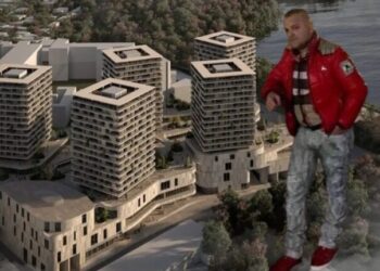Rrezikohet diga/ Rama e kritikoi për katet pa leje, Armand Lilo nis ndërtimin e 5 kullave te liqeni