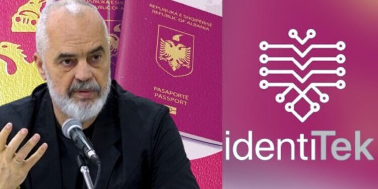 IdentiTek fitoi 17 milion euro vitin e kaluar nga çmimet e kripura të pasaportave