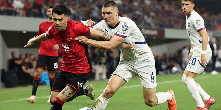 UEFA pranon kërkesën e Serbisë, ndryshohet stadiumi për ndeshjen ndaj Shqipërisë