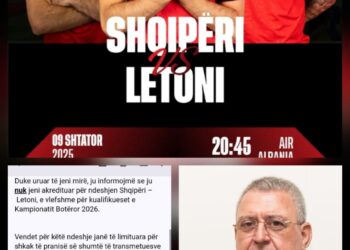 Ndeshja me Letoninë,  FShF nuk akrediton Maska.al: Ka shumë kërkesa