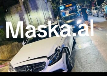 Foto/ Kunata e  Jasir Asanit aksidentohet në Fresk