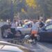 Makina përplas biçikletën pranë Piramidës, plagoset një person