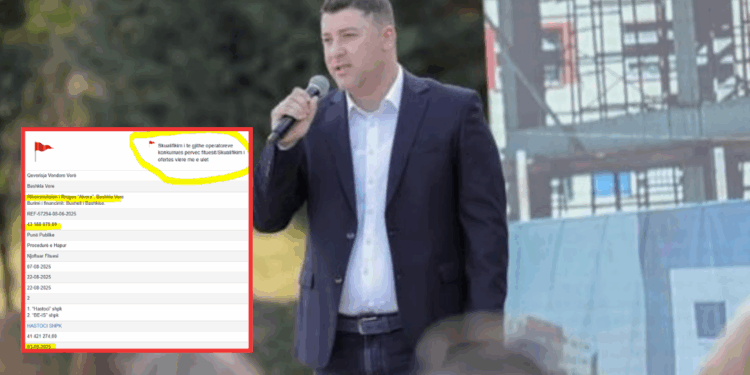 Blerim Shera i Vorës i xhiron 431 milionë lekë Asllan Hastoçit me tender fiktiv