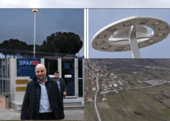 Dritan Agolli dhe Ali Xhengo do ndriçojnë Drenovën, 1.3 miliard lekë për llambat UFO nëpër fshat, ja manipulimet e tenderit