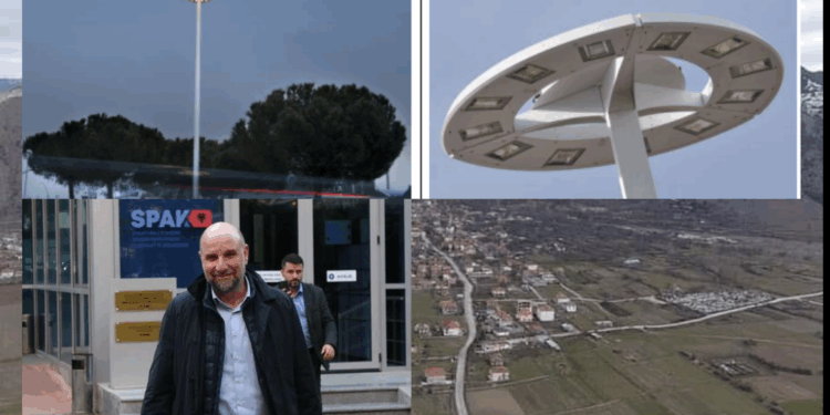 Dritan Agolli dhe Ali Xhengo do ndriçojnë Drenovën, 1.3 miliard lekë për llambat UFO nëpër fshat, ja manipulimet e tenderit
