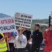 Punonjësit e naftës protestojnë para “Bankers Petroleum”, denoncojnë paga diskriminuese dhe kushte çnjerëzore