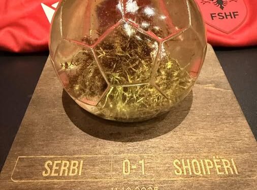 “Plisi i fitores”/ Taulant Balla ruan kujtimin nga fusha e Serbisë pas triumfit të Kombëtares shqiptare