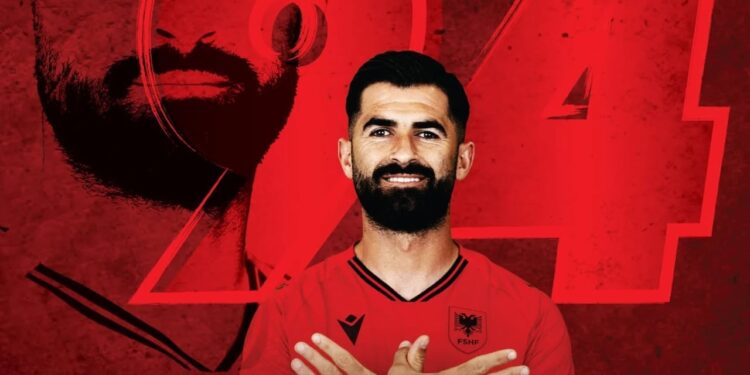 Elseid Hysaj shkruan historinë, bëhet lojtari me më shumë ndeshje në historinë e Kombëtares shqiptare