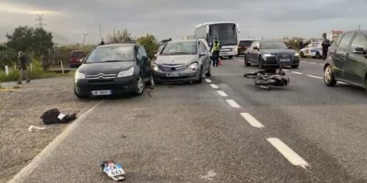 Aksident në Lezhë-Milot, një i plagosur në gjendje të rëndë
