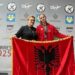 Enkileda Carja, kampione e trefishtë e Europës