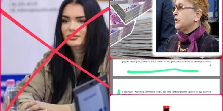 ‘Virgjëresha’ e korrupsionit, Arlinda Poga i jep Vilma Nushit tenderin me hile