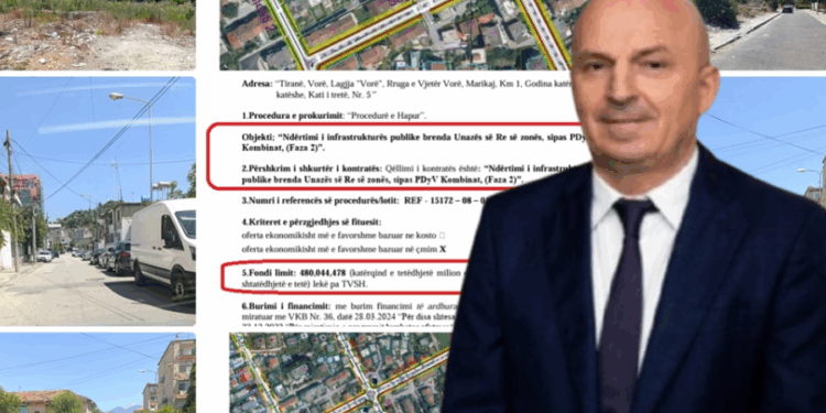 I mashtruan për vota/ Harta e plotë e godinave që prishen në Kombinat pas tenderit 5 mln euro të Salillarit