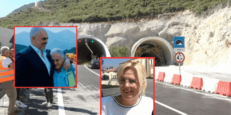 Edhe partnere me Rrok Gjokën, edhe supervizore/ Entela Çano i bën oligarkut faturat për tunelin e Llogarasë