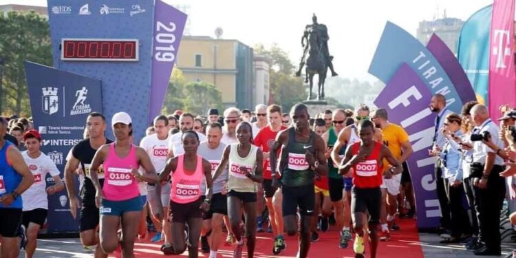 Maratona e Tiranës më 18-19 tetor, ja rrugët që do të bllokohen