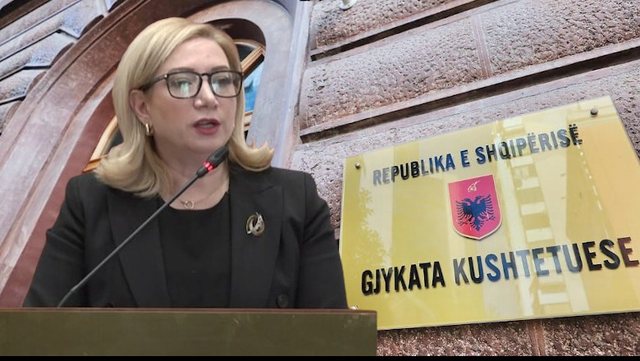 Drejtoi tri vite Gjykatën Kushtetuese, Holta Zaçaj jep mesazhin e lamtumirës