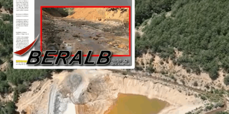 Katastrofë mjedisore në Fushë-Arrëz! “Beralb” ndot lumin Fan, tokat bujqësore dalin jashtë përdorimit