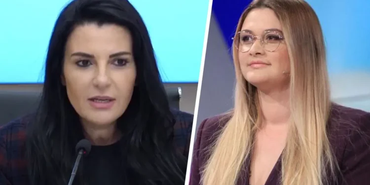 Kunata e Belinda Ballukut konfirmon divorcin live në TV